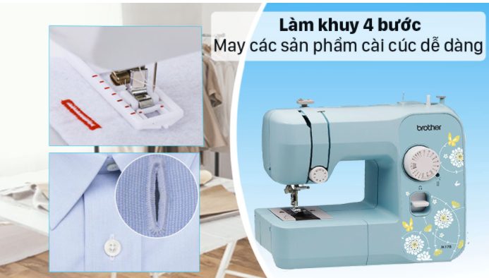 Máy may brother jk17b