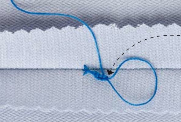 mũi khâu móc xích