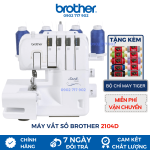 Máy vắt sổ Brother 2104D