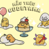 Mẫu thêu gudetama 1